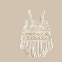 Load image into Gallery viewer, Cream knitted Dress, Jumper or Romper