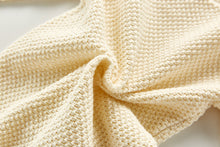 Load image into Gallery viewer, Cream Knitted Romper
