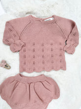 Load image into Gallery viewer, Blush knitted two piece
