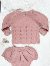 Load image into Gallery viewer, Blush knitted two piece
