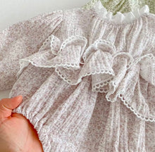 Load image into Gallery viewer, Gorgeous Poppy frill dreamy romper
