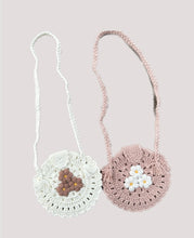 Load image into Gallery viewer, Beautiful pink or white crochet bags
