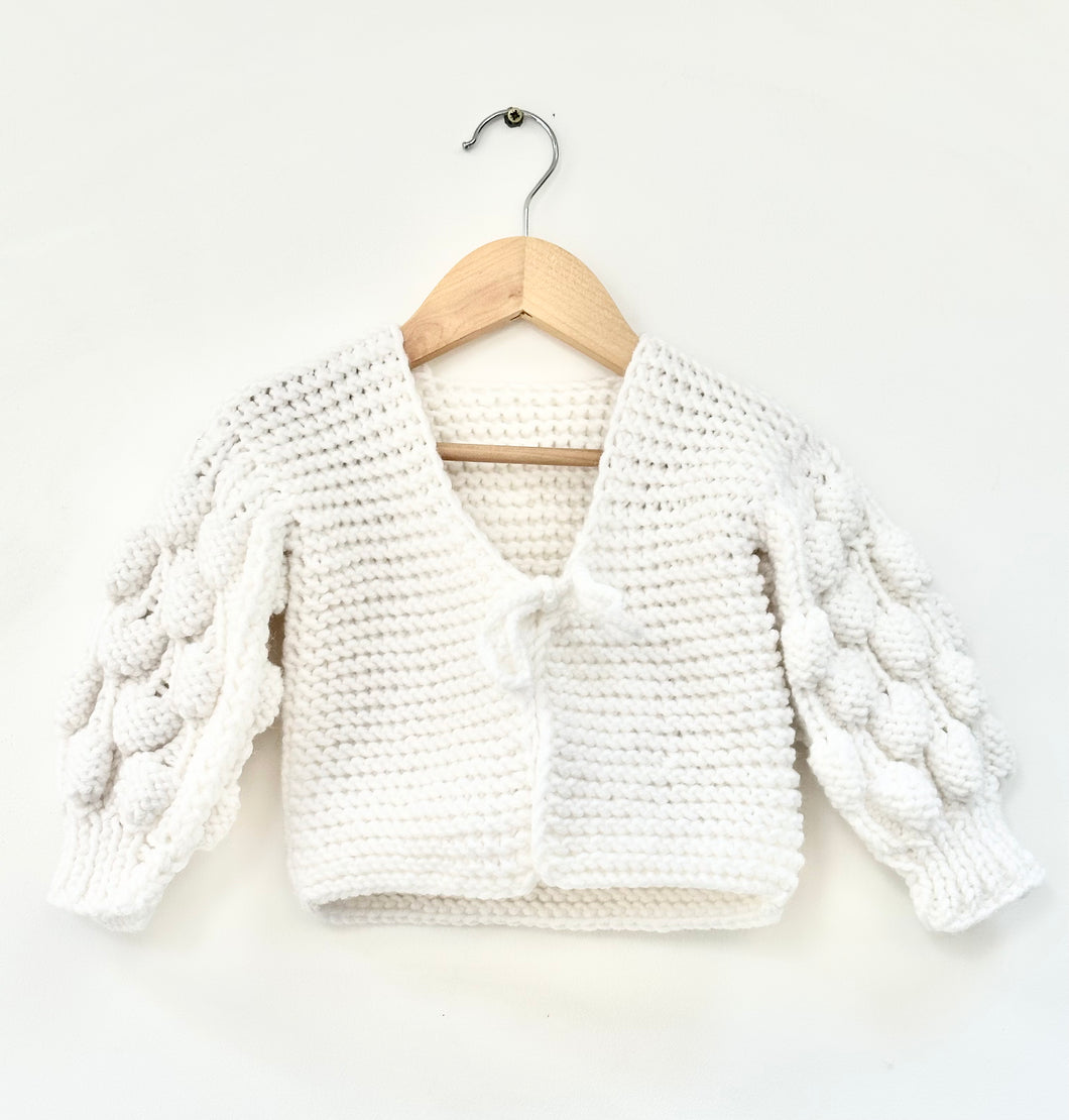 White Bolero cardigan