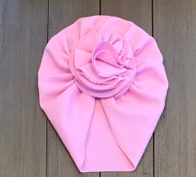 Pink Baby Turban Hat/Headband