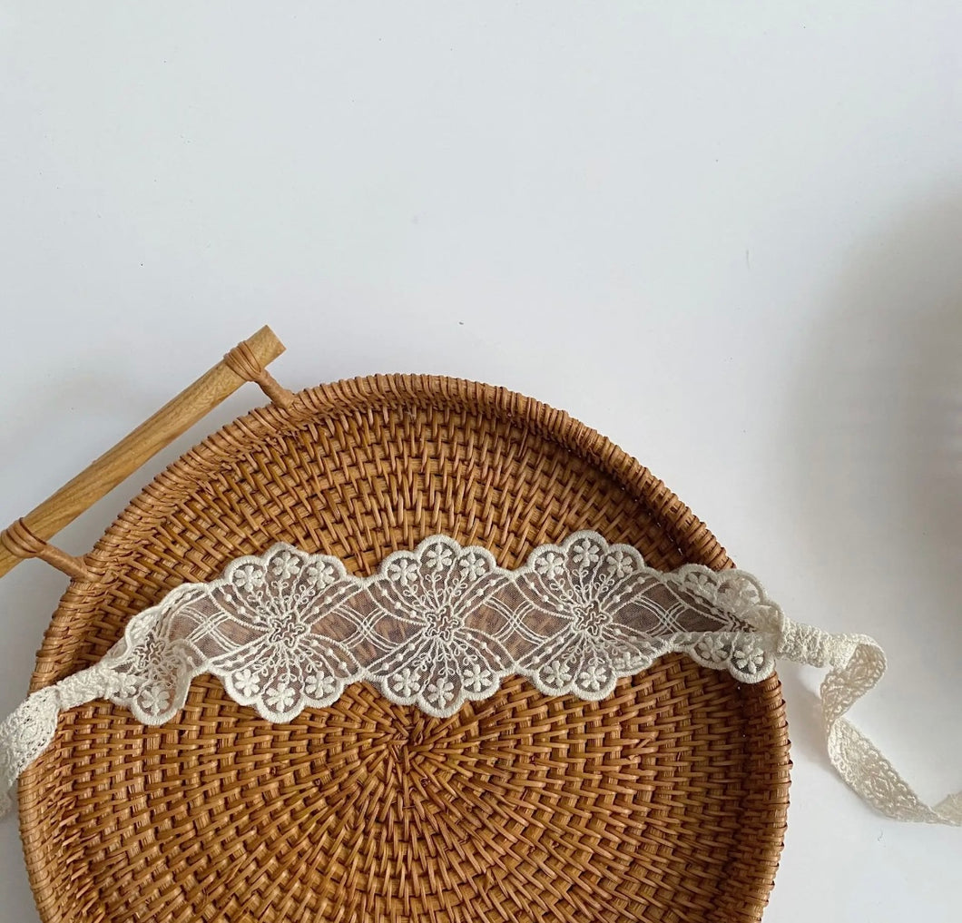 Lace vintage headband