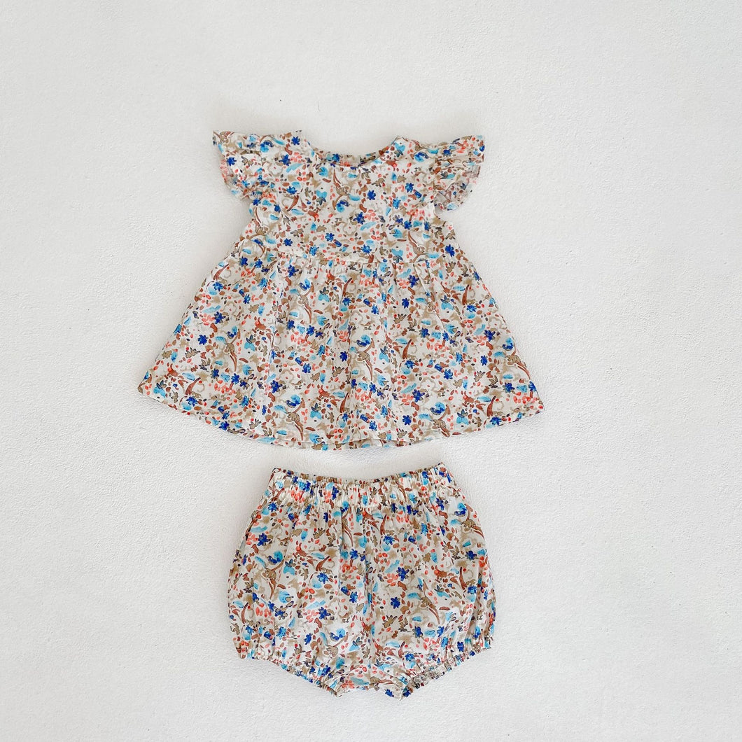 Sunny floral two piece